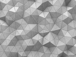 Abstract concrete polygonal background.