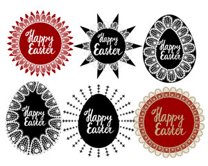 Vector elements for Easter.
