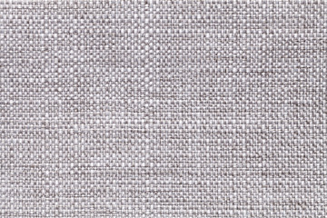 Gray textile background closeup. Structure of the fabric macro