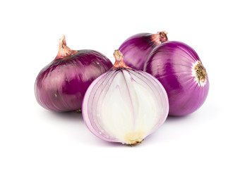 Red sliced onion.