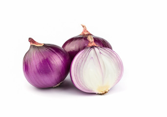Red sliced onion.