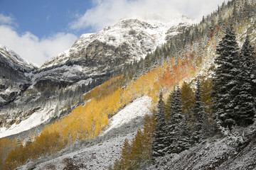 Early Snow in the San Juan Mountains