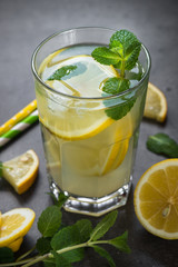 Lemonade Traditional Summer drink.