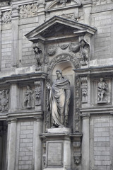 Italia - Milano - Statua di sant' Ambrogio in Piazza san Eustrogio