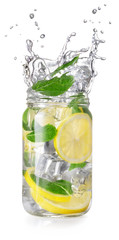detox water in jar