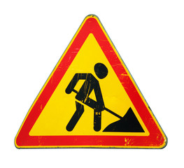 Under construction sign