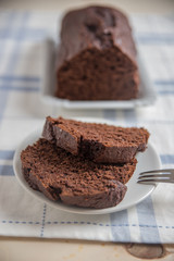 Schokoladen Bananen Brot 
