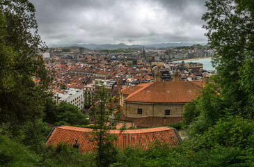 Panoramic View of San Sebastian, Spain