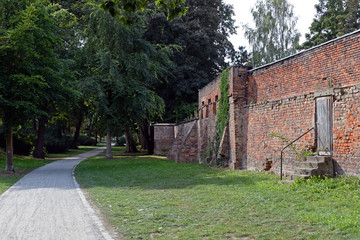 Die Wallanlage von Greifswald