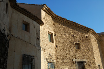 Casas viejas en Cuenca