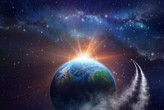 Fototapeta Deep space exploration