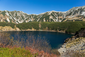 Fototapeta na wymiar Mikuri Pond in Tateyama