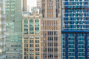 New York City  buildings pattern