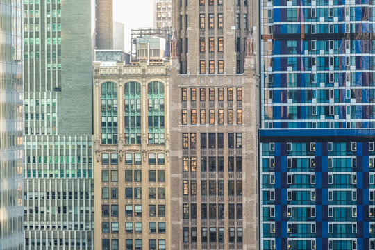 New York City  buildings pattern