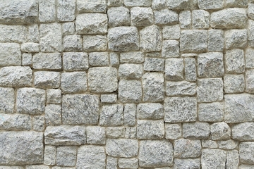 Stone brick wall