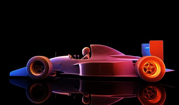 Fototapeta Racing cars