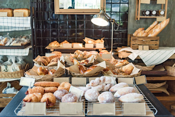 Various fresh bakery