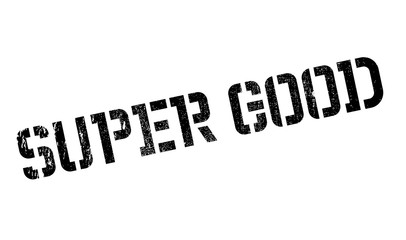 Super Good rubber stamp. Grunge design with dust scratches. Effects can be easily removed for a clean, crisp look. Color is easily changed.