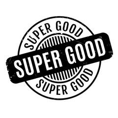 Super Good rubber stamp. Grunge design with dust scratches. Effects can be easily removed for a clean, crisp look. Color is easily changed.
