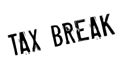 Tax Break rubber stamp. Grunge design with dust scratches. Effects can be easily removed for a clean, crisp look. Color is easily changed.
