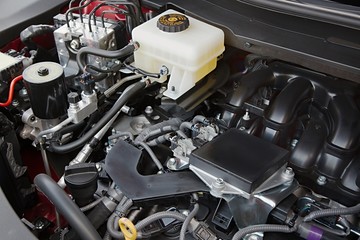 Fototapeta premium Car Engine Bay
