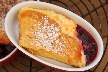 Omelette in Schälchen