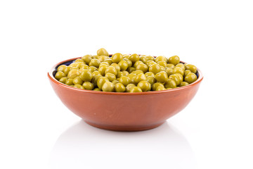 Marinated green peas