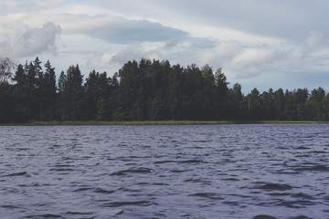 Lake in Latvia
