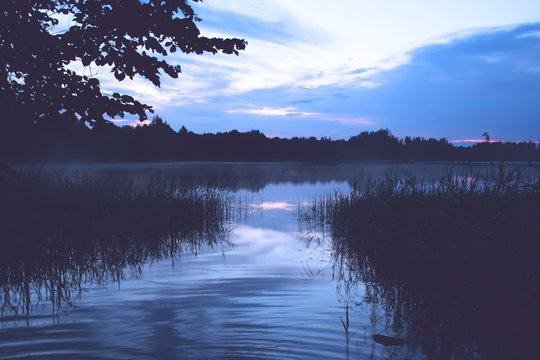 Lake in Latvia