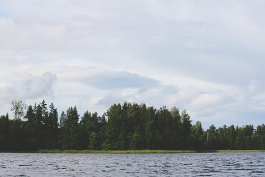 Lake in Latvia