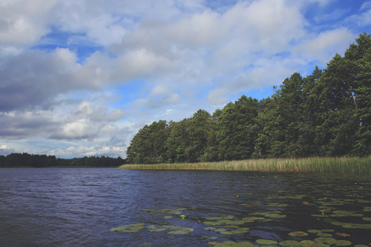 Lake in Latvia