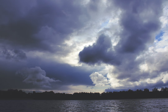Lake in Latvia