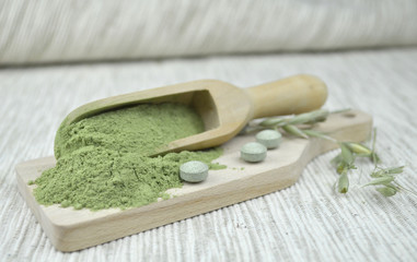green detox chlorella