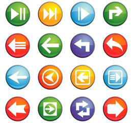 arrow icon set