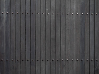 Background of black wooden planks