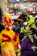 Rosheim, France: Venetian Carnival Mask