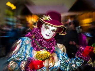 Obraz premium Rosheim, France: Venetian Carnival Mask