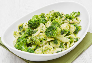 Orecchiette pasta with broccoli
