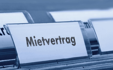 Mietvertrag - Symbolfoto