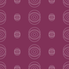 EPS10 file. Seamless floral geometric pattern. Vintage background.