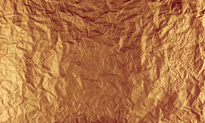 Crumpled paper background vignette. texture of crumpled  paper.