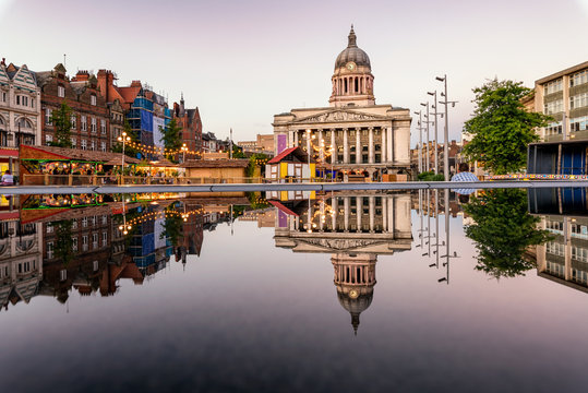 Nottingham Market Square England UK