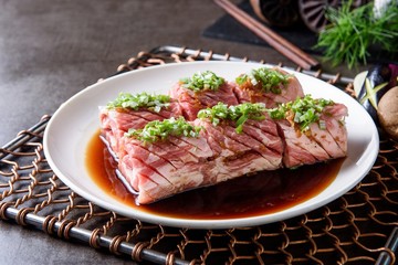 seasoned rib. This recipe is korean traditional style.