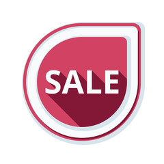 Sale Label Illustration