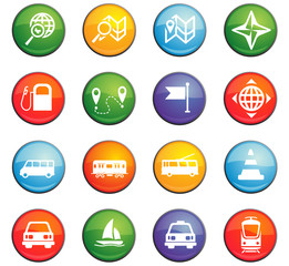 navigation icon set