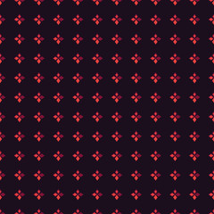 EPS10 file. Seamless floral geometric pattern. Vintage background.