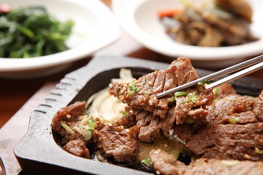 gwangyang bulgogi. grilled bulgogi. This beef is Korean traditional cuisine.