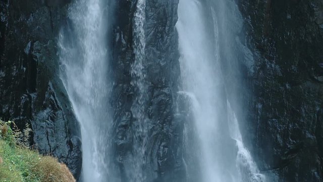 Slow motion video of Haew Narok Waterfall.It is the biggest waterfall in Khao Yai National Park,Thailand. Full HD stock footage.

