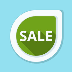 Sale Label Illustration