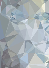 Abstract multicolor mosaic backdrop. Vector clip art.